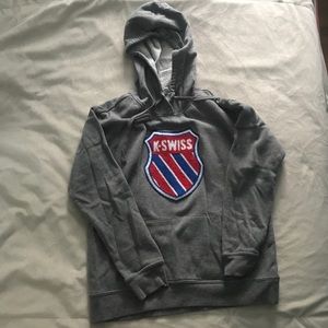 KSWISS hoodie with logo patch